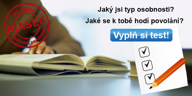 Vyzkoušej si test osobnosti a vyber si své povolání